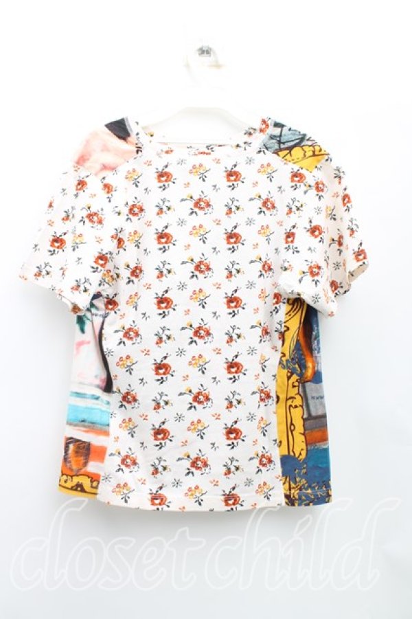 画像2: ヴィヴィアンウエストウッド 中古 / スノーマンヒストリカルTシャツ M マルチ  H-25-10-12-070-ts-OD-ZH (2)
