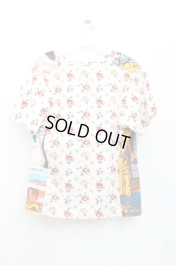 画像2: ヴィヴィアンウエストウッド 中古 / スノーマンヒストリカルTシャツ M マルチ  H-25-10-12-070-ts-OD-ZH (2)