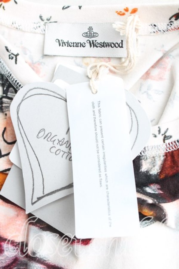 画像3: ヴィヴィアンウエストウッド 中古 / スノーマンヒストリカルTシャツ M マルチ  H-25-10-12-070-ts-OD-ZH (3)