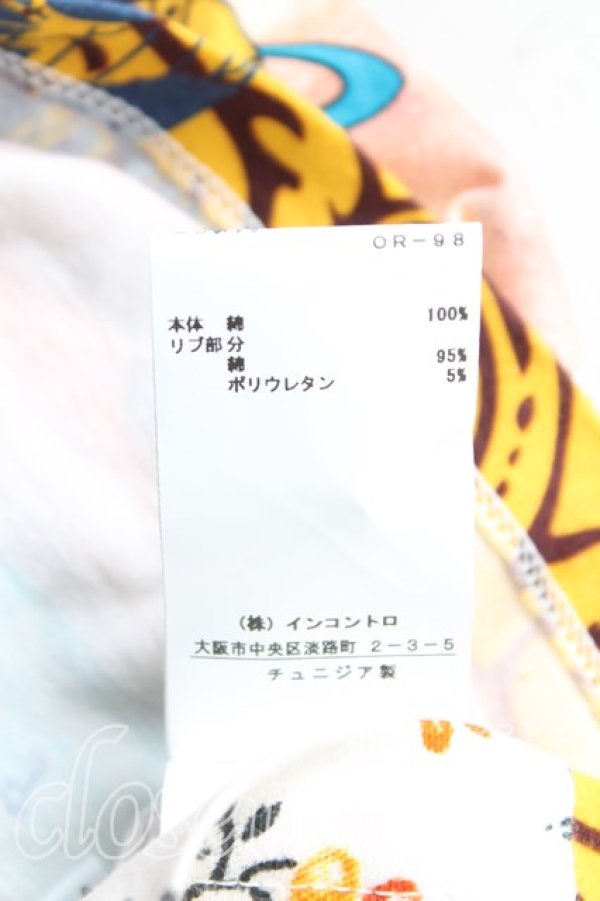 画像5: ヴィヴィアンウエストウッド 中古 / スノーマンヒストリカルTシャツ M マルチ  H-25-10-12-070-ts-OD-ZH (5)