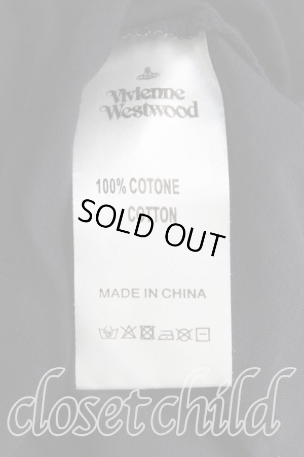 画像4: ヴィヴィアンウエストウッド 中古 / ミルキーウェイTシャツ S 紺  H-25-10-12-072-ts-OD-ZH (4)