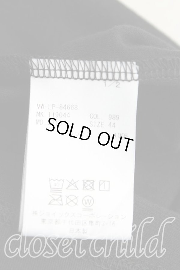 画像4: ヴィヴィアンウエストウッド MAN 中古 / MANptTシャツ 44(メンズS相当) 黒  H-25-10-12-075-ts-IN-ZH (4)