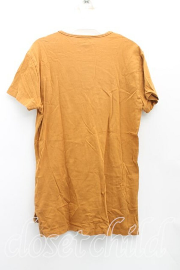 画像2: ヴィヴィアンウエストウッド MAN 中古 / ロゴptTシャツ 44（メンズS相当） 茶  H-25-10-12-078-ts-OD-ZH (2)