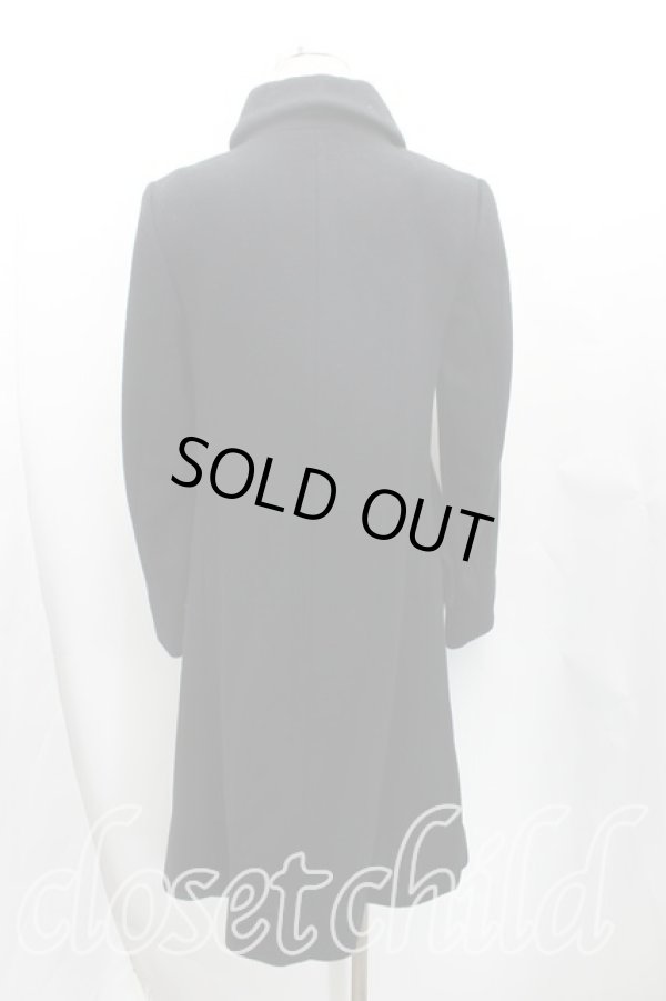 画像2: ヴィヴィアンウエストウッド 中古 / フロントアシメウールロングコート 01(7号相当) 黒  H-25-10-12-008-co-IN-ZH (2)