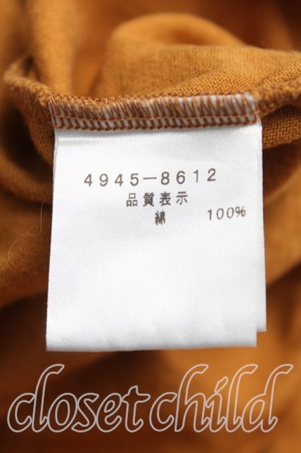 画像4: ヴィヴィアンウエストウッド MAN 中古 / ロゴptTシャツ 44（メンズS相当） 茶  H-25-10-12-078-ts-OD-ZH (4)