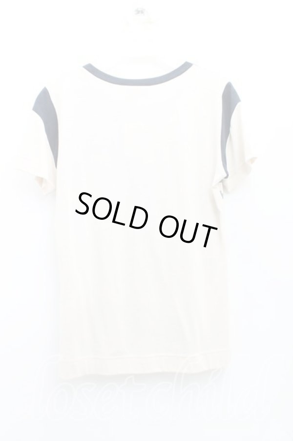 画像2: ヴィヴィアンウエストウッド 中古 / サティアptTシャツ 3（11号相当） 紺  H-25-10-12-079-ts-OD-ZH (2)