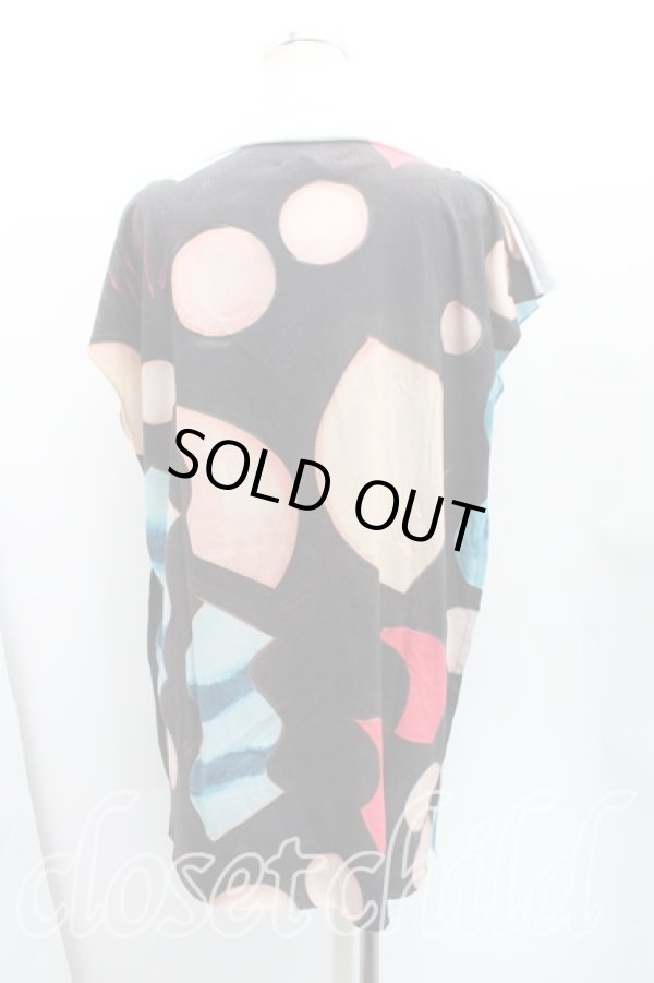 画像2: ヴィヴィアンウエストウッド 中古 / LINAスクエアTシャツ OS マルチ  H-25-10-12-080-to-OD-ZH (2)