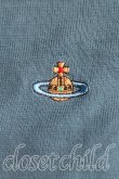 画像7: ヴィヴィアンウエストウッド 中古 / カラーオーブ刺繍カーディガン M 青緑  H-25-10-12-082-to-OD-ZH (7)