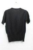 画像2: ヴィヴィアンウエストウッド 中古 / カラーオーブ刺繍半袖ニット M 黒  H-25-10-12-083-to-OD-ZH (2)
