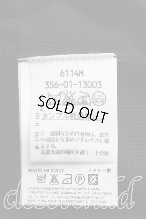 画像4: ヴィヴィアンウエストウッド 中古 / カラーオーブ刺繍半袖ニット M 黒  H-25-10-12-083-to-OD-ZH (4)