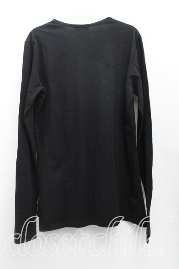 画像2: ヴィヴィアンウエストウッド 中古 / バンビpt長袖カットソー M 黒  H-25-10-12-086-to-OD-ZH (2)
