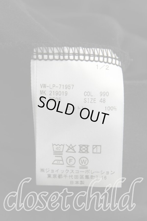 画像4: ヴィヴィアンウエストウッド 中古 / オーブ刺繍長袖カットソー 48(メンズM相当) 黒  H-25-10-12-093-to-IN-ZH (4)