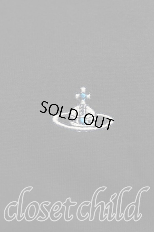 画像5: ヴィヴィアンウエストウッド 中古 / オーブ刺繍長袖カットソー 48(メンズM相当) 黒  H-25-10-12-093-to-IN-ZH (5)