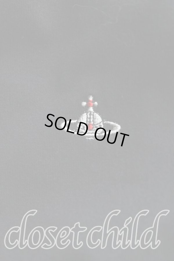 画像5: ヴィヴィアンウエストウッド 中古 / オーブ刺繍BIGカットソー  黒  H-25-10-12-098-to-IN-ZH (5)