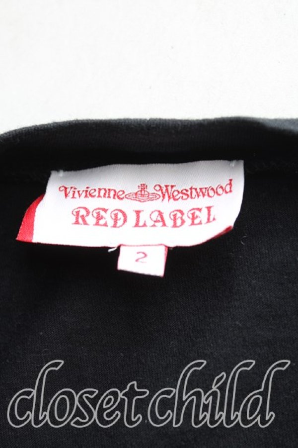 画像3: ヴィヴィアンウエストウッド 中古 / シェパード＆シェパーデスリポージングカットソー 2（9号相当） 黒  H-25-10-12-100-to-OD-ZH (3)