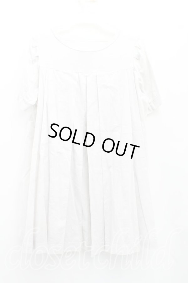 画像2: ヴィヴィアンウエストウッド 中古 / 単色オーブ刺繍プリーツカットソー 2（9号相当） 灰  H-25-10-12-102-to-OD-ZH (2)