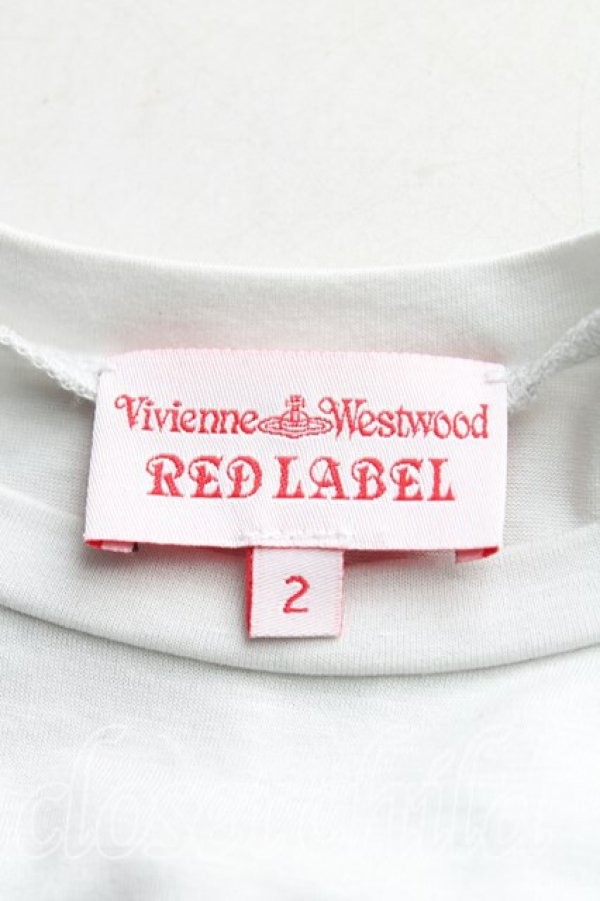 画像3: ヴィヴィアンウエストウッド 中古 / 単色オーブ刺繍プリーツカットソー 2（9号相当） 灰  H-25-10-12-102-to-OD-ZH (3)