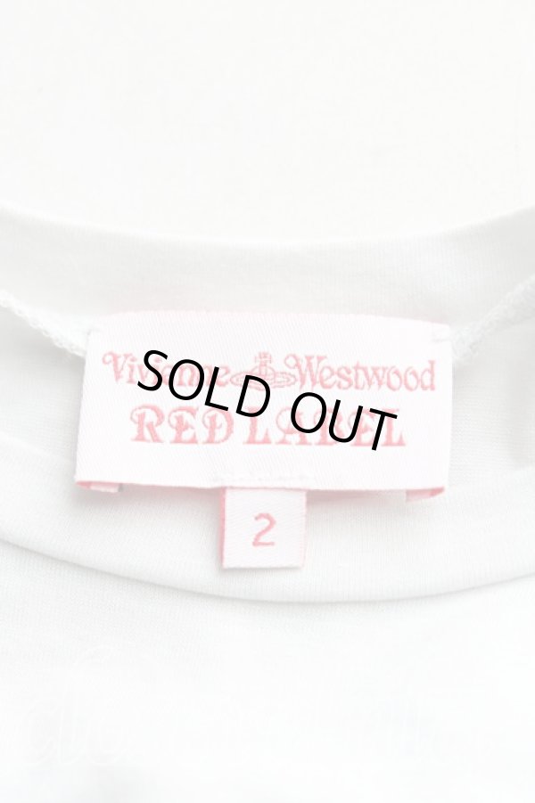 画像3: ヴィヴィアンウエストウッド 中古 / 単色オーブ刺繍プリーツカットソー 2（9号相当） 灰  H-25-10-12-102-to-OD-ZH (3)