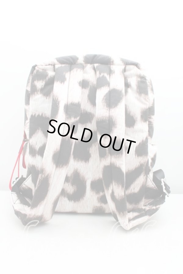 画像2: ヴィヴィアンウエストウッド 中古 / カプセルコレクションパファーリュック  生成ｘ茶  H-25-10-12-103-ba-OD-ZH (2)