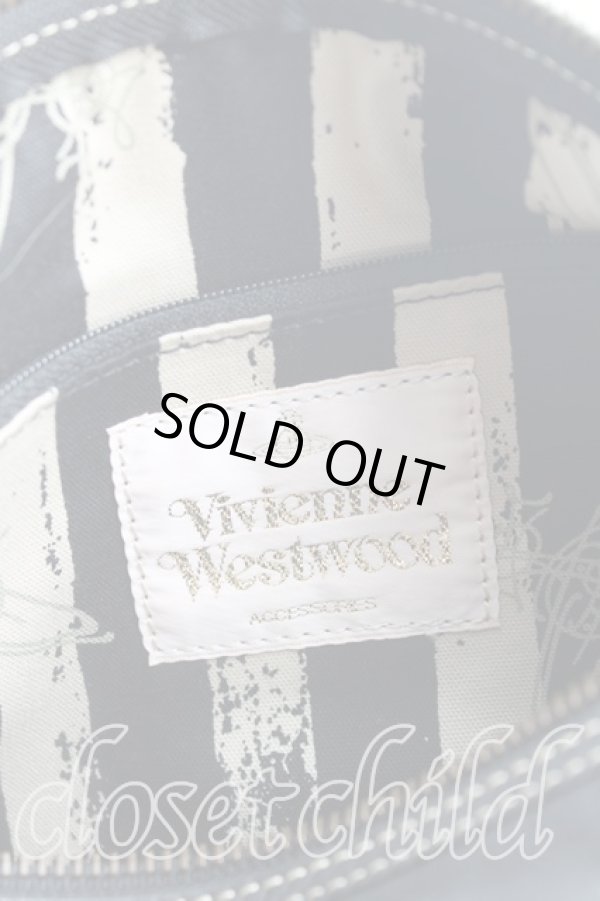 画像5: ヴィヴィアンウエストウッド 中古 / アコードドラムショルダーバッグ  黒  H-25-10-12-104-ba-OD-ZH (5)