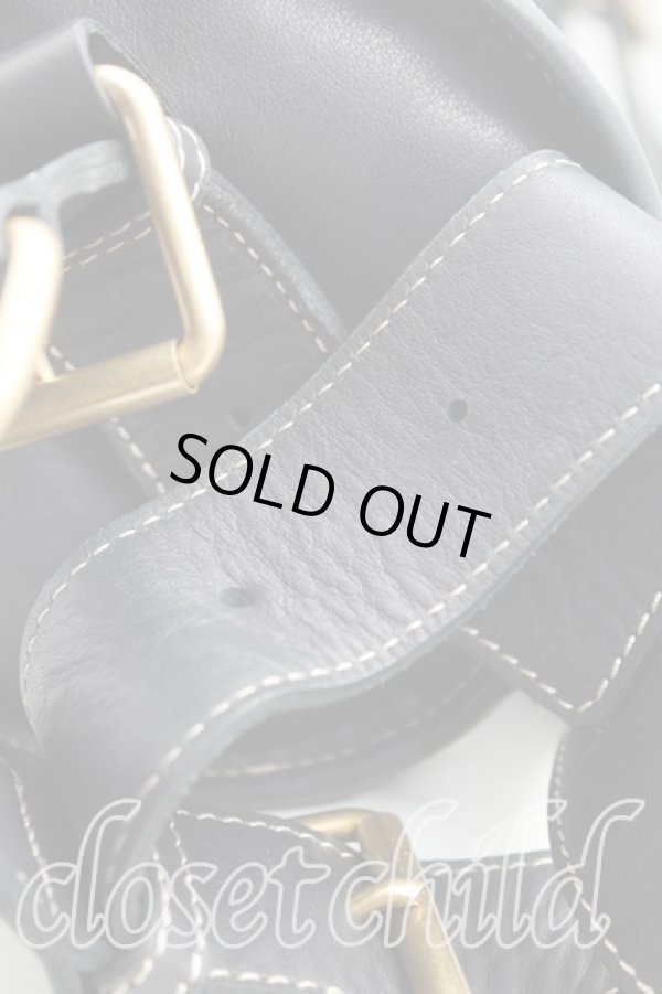 画像6: ヴィヴィアンウエストウッド 中古 / アコードドラムショルダーバッグ  黒  H-25-10-12-104-ba-OD-ZH (6)