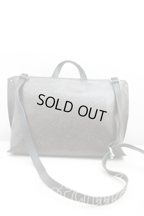 画像2: ヴィヴィアンウエストウッド 中古 / アーサーショルダーバッグM  黒  H-25-10-12-108-ba-OD-ZH (2)