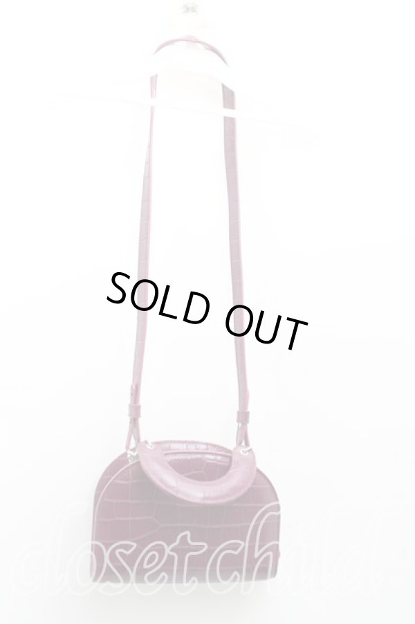 画像3: ヴィヴィアンウエストウッド 中古 / JOSEPHINEハーフムーンショルダーバッグ  紫  H-25-10-12-109-ba-OD-ZH (3)