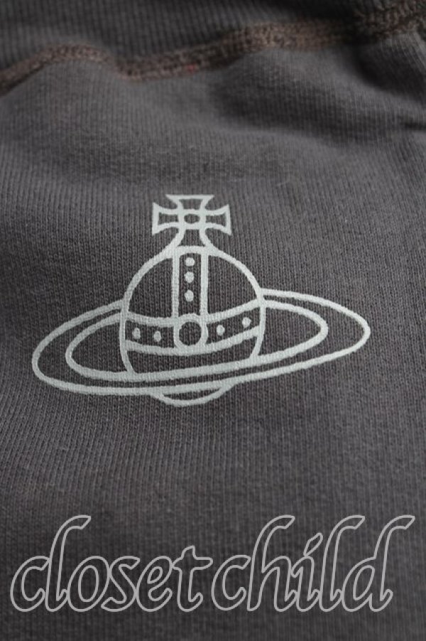 画像4: ヴィヴィアンウエストウッド MAN 中古 / オーブptスウェットパンツ  チャコールグレー  H-25-10-12-011-pa-OD-ZH (4)