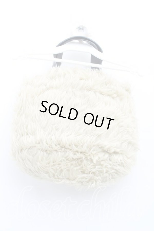 画像2: ヴィヴィアンウエストウッド 中古 / ファーハンドバッグ  黄色×黒  H-25-10-12-111-ba-IN-ZH (2)