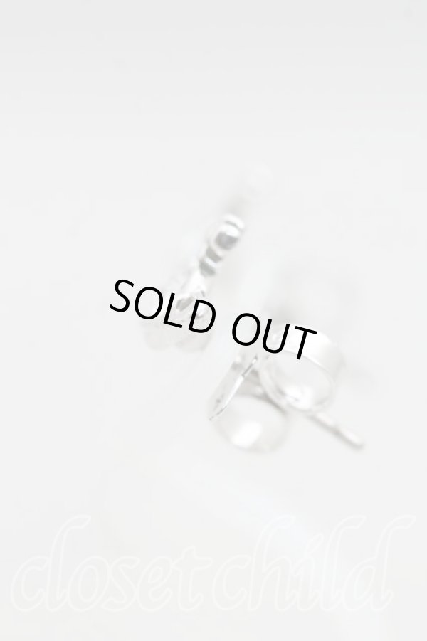 画像2: ヴィヴィアンウエストウッド 中古 / ナノソリティアピアス  シルバー  H-25-10-12-114-er-OD-ZH (2)