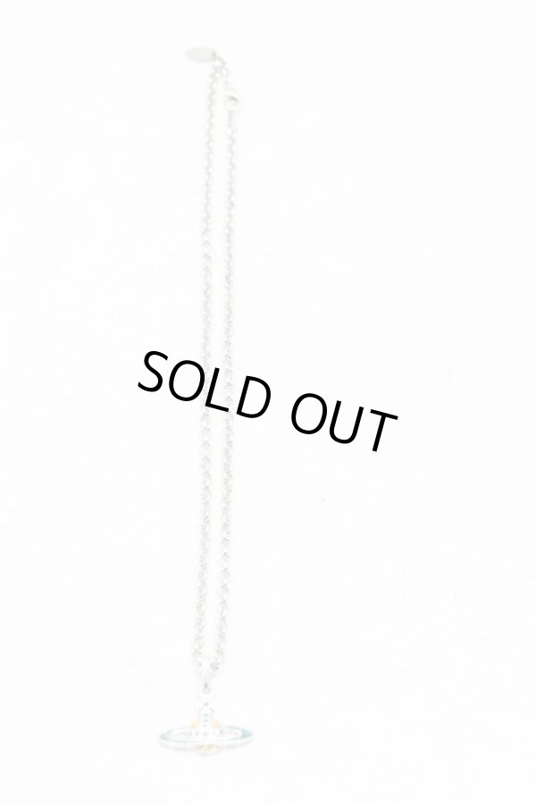 画像3: ヴィヴィアンウエストウッド 中古 / エナメルオーブネックレス  マルチ  H-25-10-12-117-nl-OD-ZH (3)