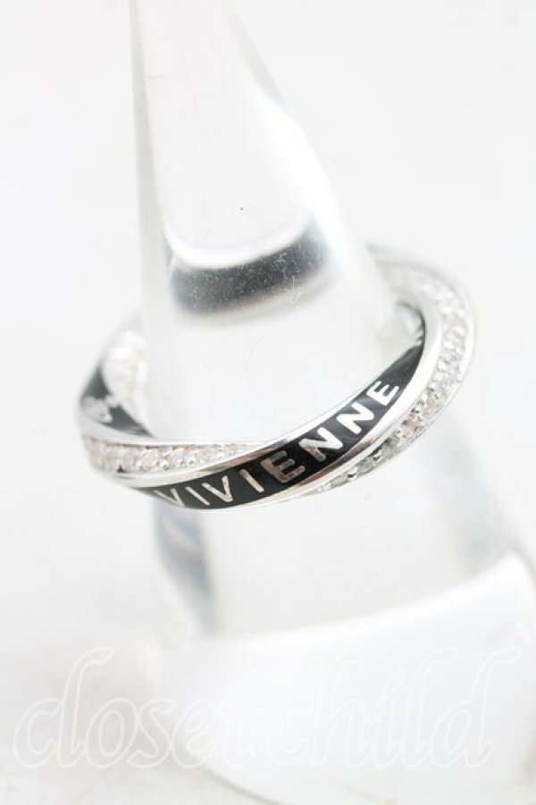 画像3: ヴィヴィアンウエストウッド 中古 / ROZALIAリング M(13号相当） シルバー  H-25-10-12-119-rg-OD-ZH (3)