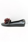 画像3: ヴィヴィアンウエストウッド×Melissa 中古 / VIRTUEシューズ EU38（24cm相当） 黒  H-25-10-12-123-sh-OD-ZH (3)