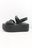 画像3: ヴィヴィアンウエストウッド×Melissa 中古 / CONNECT ADサンダル EU38（24cm相当） 黒  H-25-10-12-124-sh-OD-ZH (3)