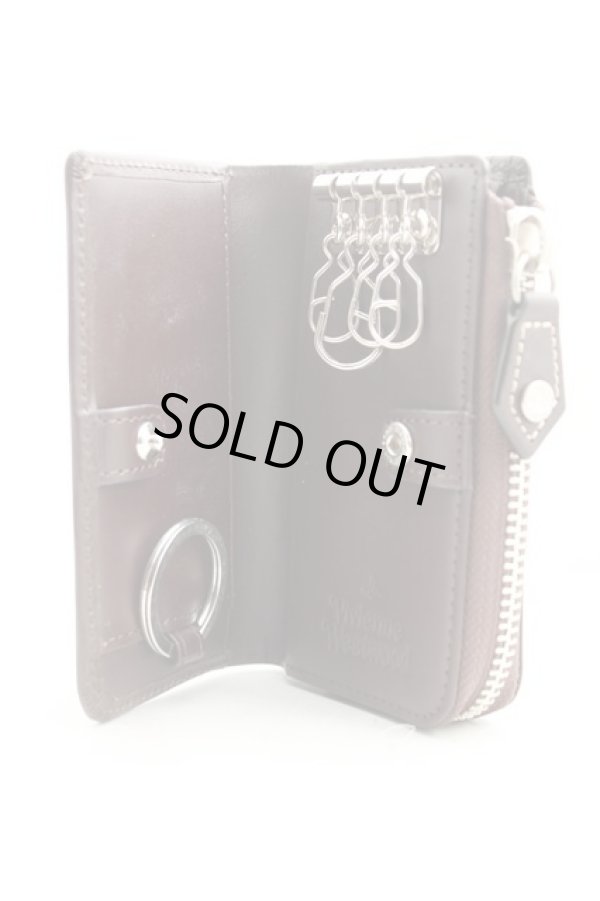 画像3: ヴィヴィアンウエストウッド 中古 / エンベロープキーケース  茶  H-25-10-12-130-gd-OD-ZH (3)