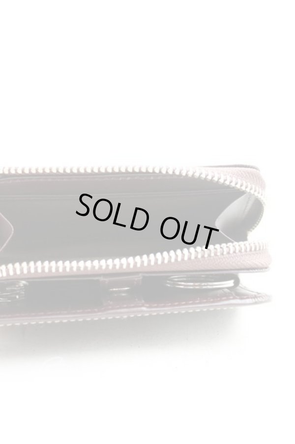 画像4: ヴィヴィアンウエストウッド 中古 / エンベロープキーケース  茶  H-25-10-12-130-gd-OD-ZH (4)