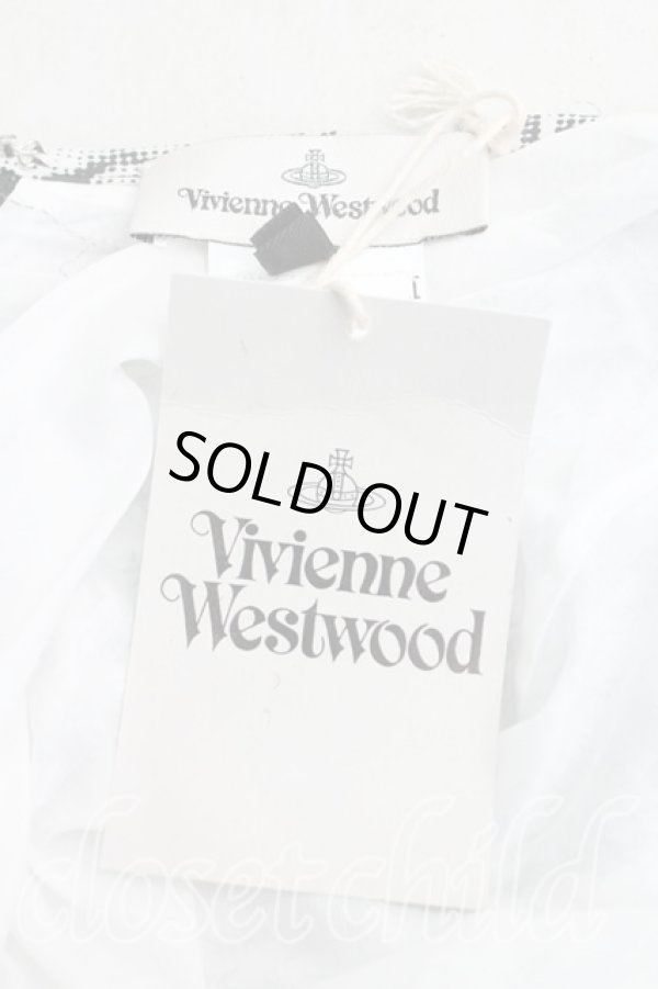 画像3: ヴィヴィアンウエストウッド 中古 / パペット柄エイトスカート 42（11号相当） 白ｘ黒  H-25-10-12-014-sk-OD-ZH (3)