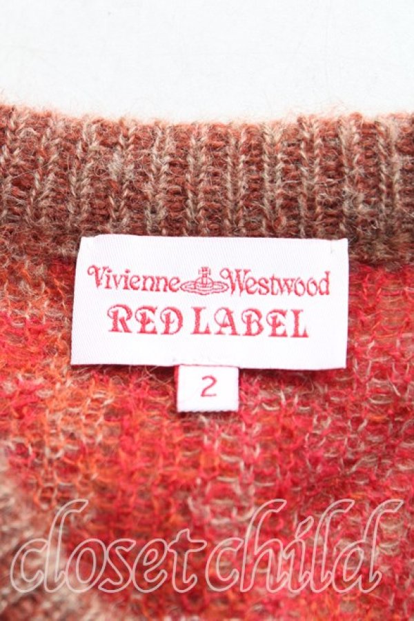 画像3: ヴィヴィアンウエストウッド 中古 / モヘヤカーディガン 2（9号相当） 茶  H-25-10-12-015-to-OD-ZH (3)