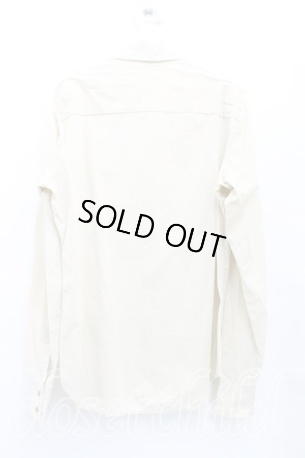 画像2: ヴィヴィアンウエストウッド MAN 中古 / カラーオーブ刺繍シャツ III(メンズL相当） カーキ  H-25-10-19-022-bl-OD-ZH (2)