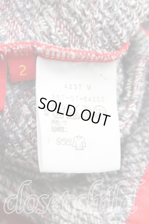 画像4: ヴィヴィアンウエストウッド 中古 / スター&オーブptスウェットノースリーブワンピース 2(9号相当) 赤  H-25-10-19-003-op-IN-ZH (4)