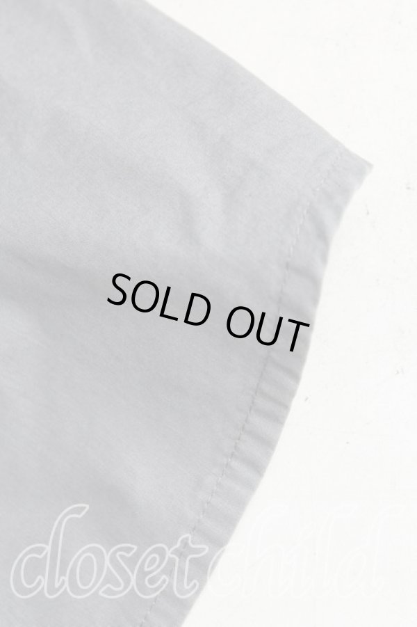 画像6: ヴィヴィアンウエストウッド MAN 中古 / 高襟Wポケット半袖シャツ III(メンズL相当） 灰  H-25-10-19-027-bl-OD-ZH (6)