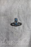 画像5: ヴィヴィアンウエストウッド MAN 中古 / オーブ刺繍ロングシャツ 44（メンズS相当） ベージュ  H-25-10-19-030-bl-OD-ZH (5)