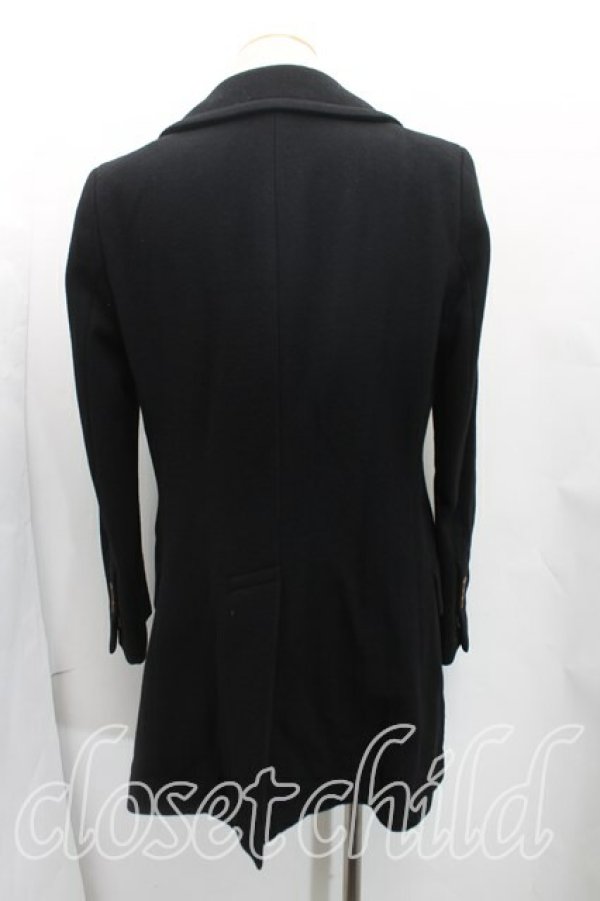 画像2: ヴィヴィアンウエストウッド MAN 中古 / シングルコート 46（メンズM相当） 黒  H-25-10-19-004-co-OD-ZH (2)