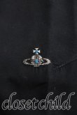 画像5: ヴィヴィアンウエストウッド MAN 中古 / オーブ刺繍クレリックシャツ 48（メンズL相当） 黒  H-25-10-19-032-bl-OD-ZH (5)