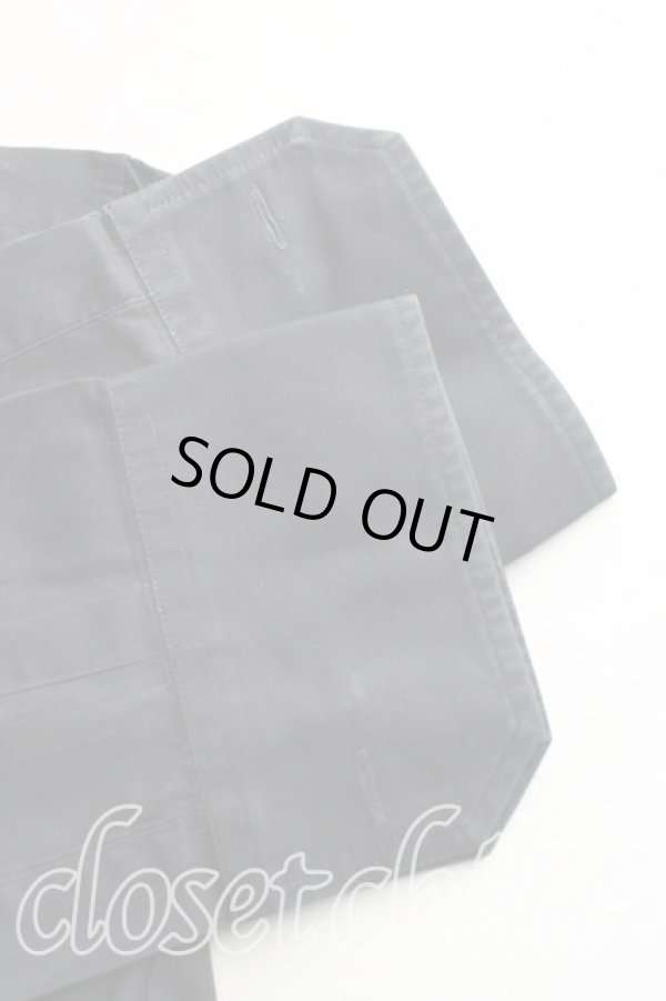 画像7: ヴィヴィアンウエストウッド MAN 中古 / オーブ刺繍クレリックシャツ 48（メンズL相当） 黒  H-25-10-19-032-bl-OD-ZH (7)