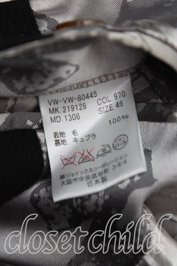 画像4: ヴィヴィアンウエストウッド MAN 中古 / シングルコート 46（メンズM相当） 黒  H-25-10-19-004-co-OD-ZH (4)