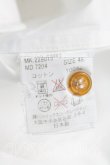 画像4: ヴィヴィアンウエストウッド MAN 中古 / アングロフィリア刺繍シャツ 48（メンズL相当） 白  H-25-10-19-034-bl-OD-ZH (4)