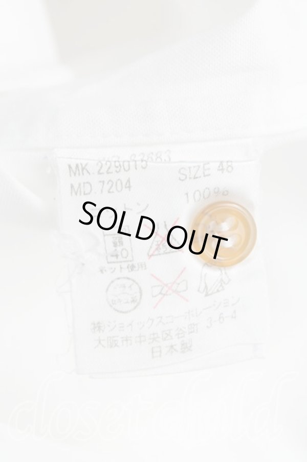 画像4: ヴィヴィアンウエストウッド MAN 中古 / アングロフィリア刺繍シャツ 48（メンズL相当） 白  H-25-10-19-034-bl-OD-ZH (4)