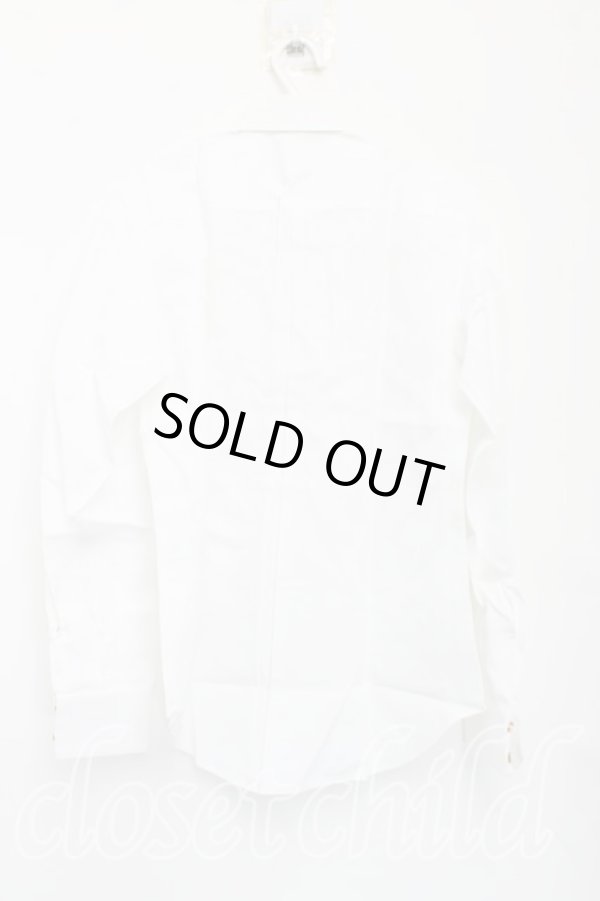 画像2: ヴィヴィアンウエストウッド MAN 中古 / T.F.T.Lスカルクレリックシャツ 48（メンズL相当） 白  H-25-10-19-035-bl-OD-ZH (2)