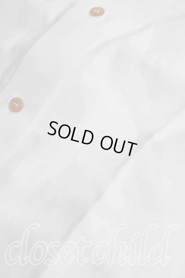 画像7: ヴィヴィアンウエストウッド MAN 中古 / T.F.T.Lスカルクレリックシャツ 48（メンズL相当） 白  H-25-10-19-035-bl-OD-ZH (7)